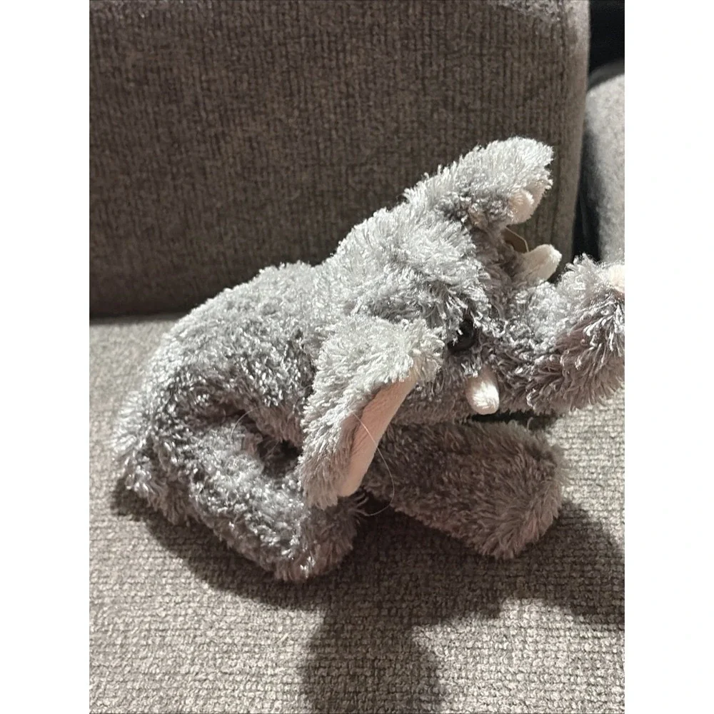 Vtg Old Navy Plush Gray Elephant Beanbag Stuffed Animal NWT NOS